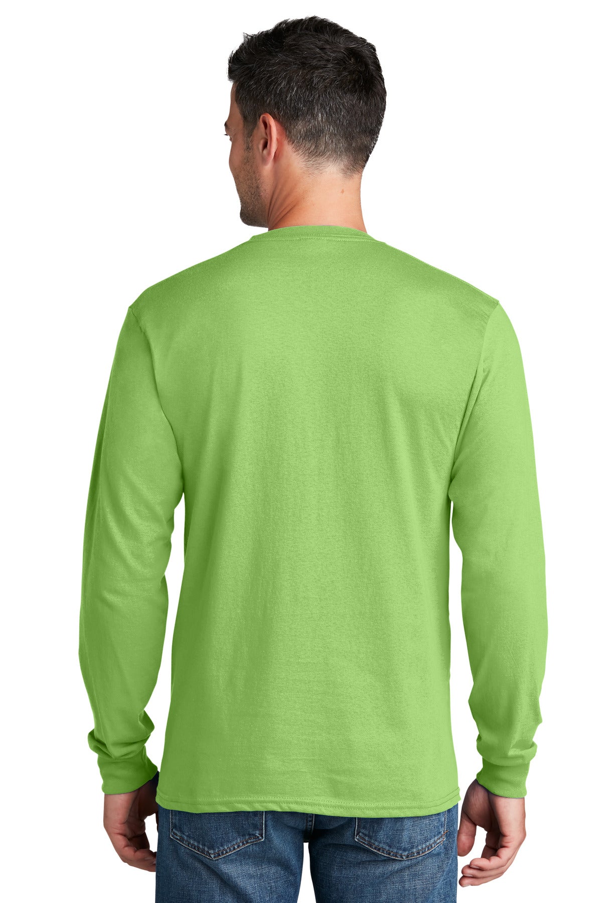 Port & Company - Long Sleeve Core Cotton Tee. PC54LS