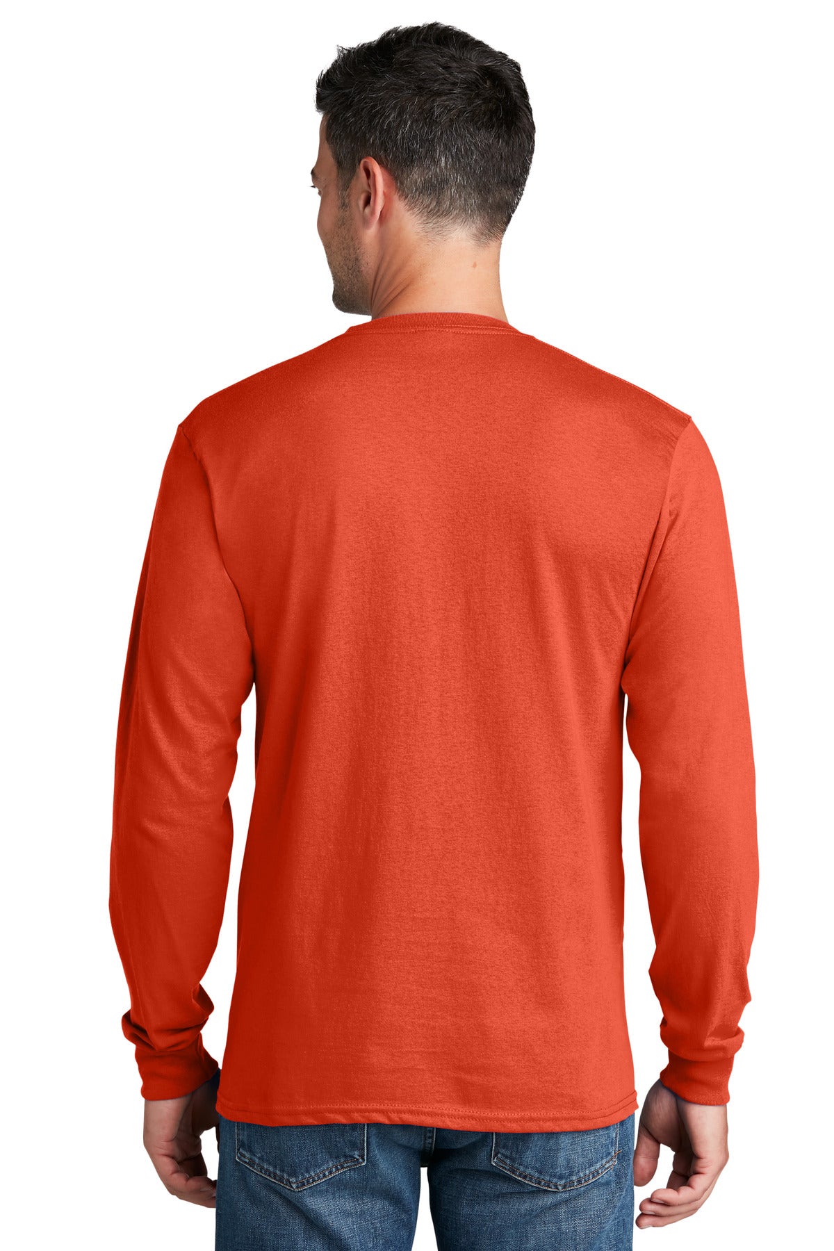 Port & Company - Long Sleeve Core Cotton Tee. PC54LS