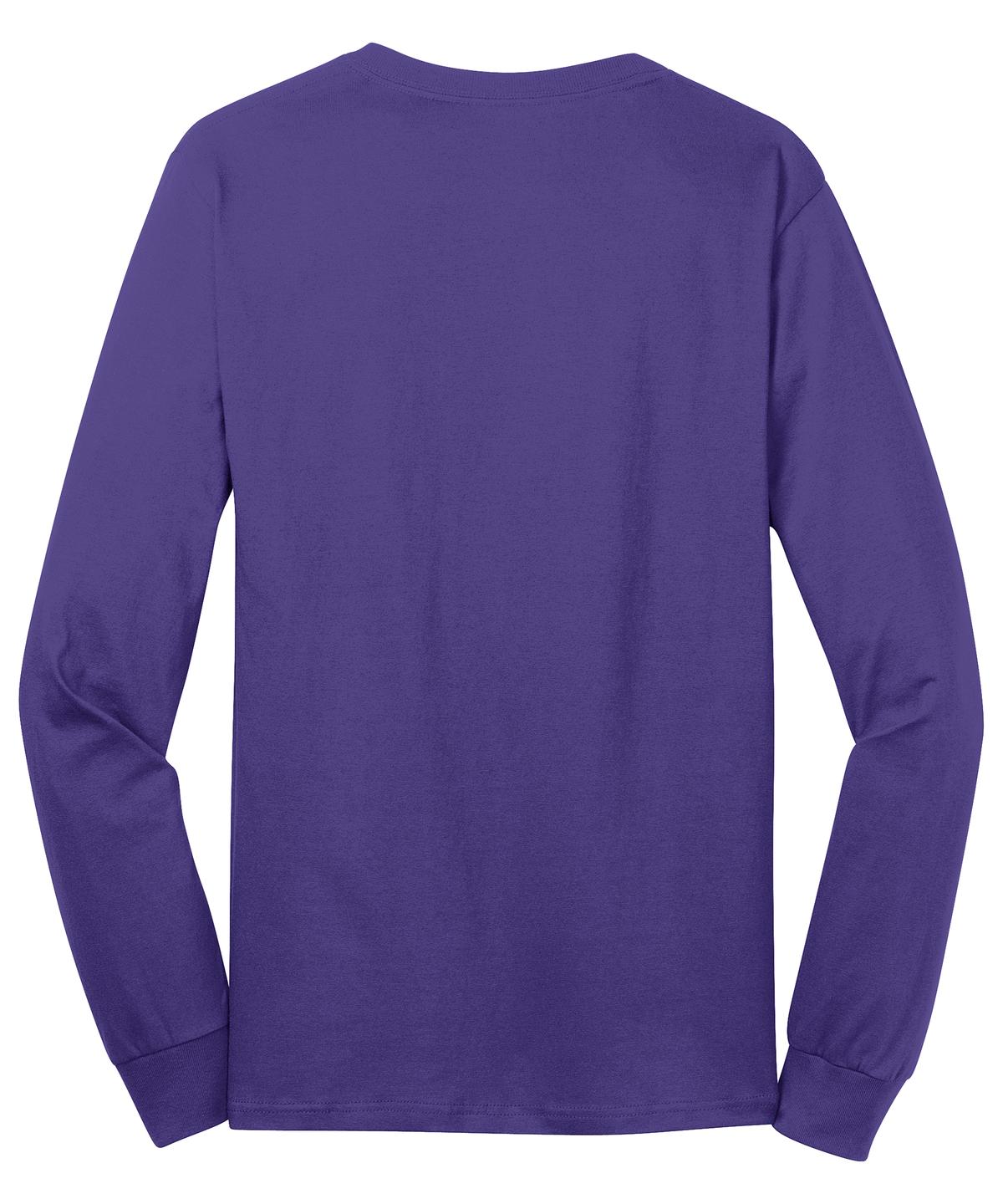 Port & Company - Long Sleeve Core Cotton Tee. PC54LS