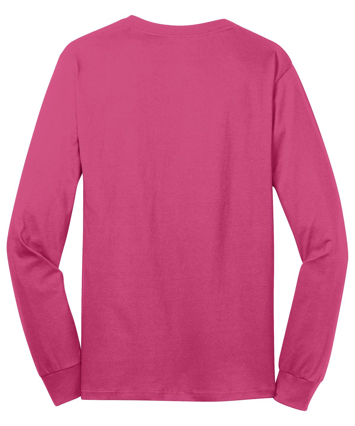 Port & Company - Long Sleeve Core Cotton Tee. PC54LS