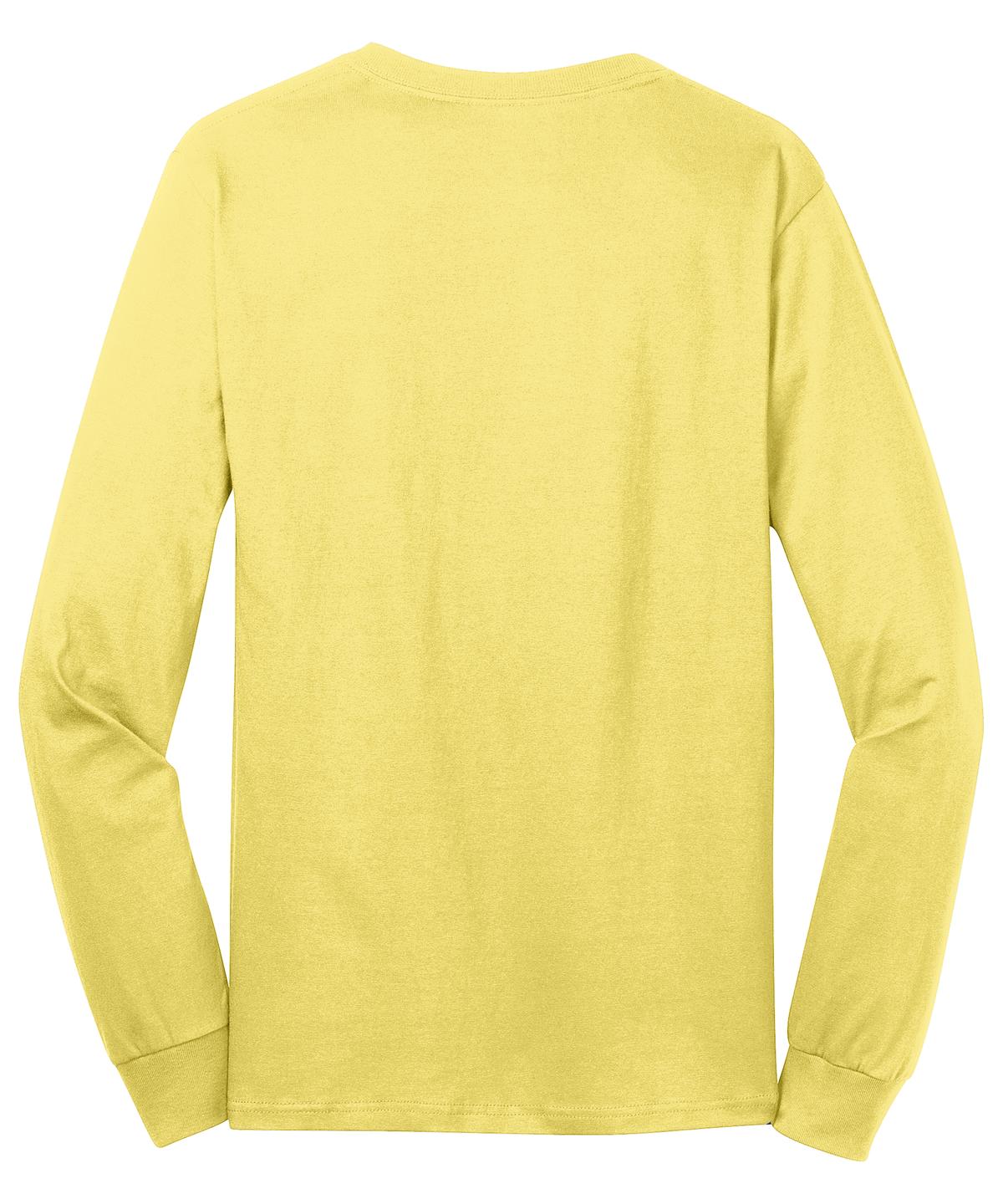 Port & Company - Long Sleeve Core Cotton Tee. PC54LS