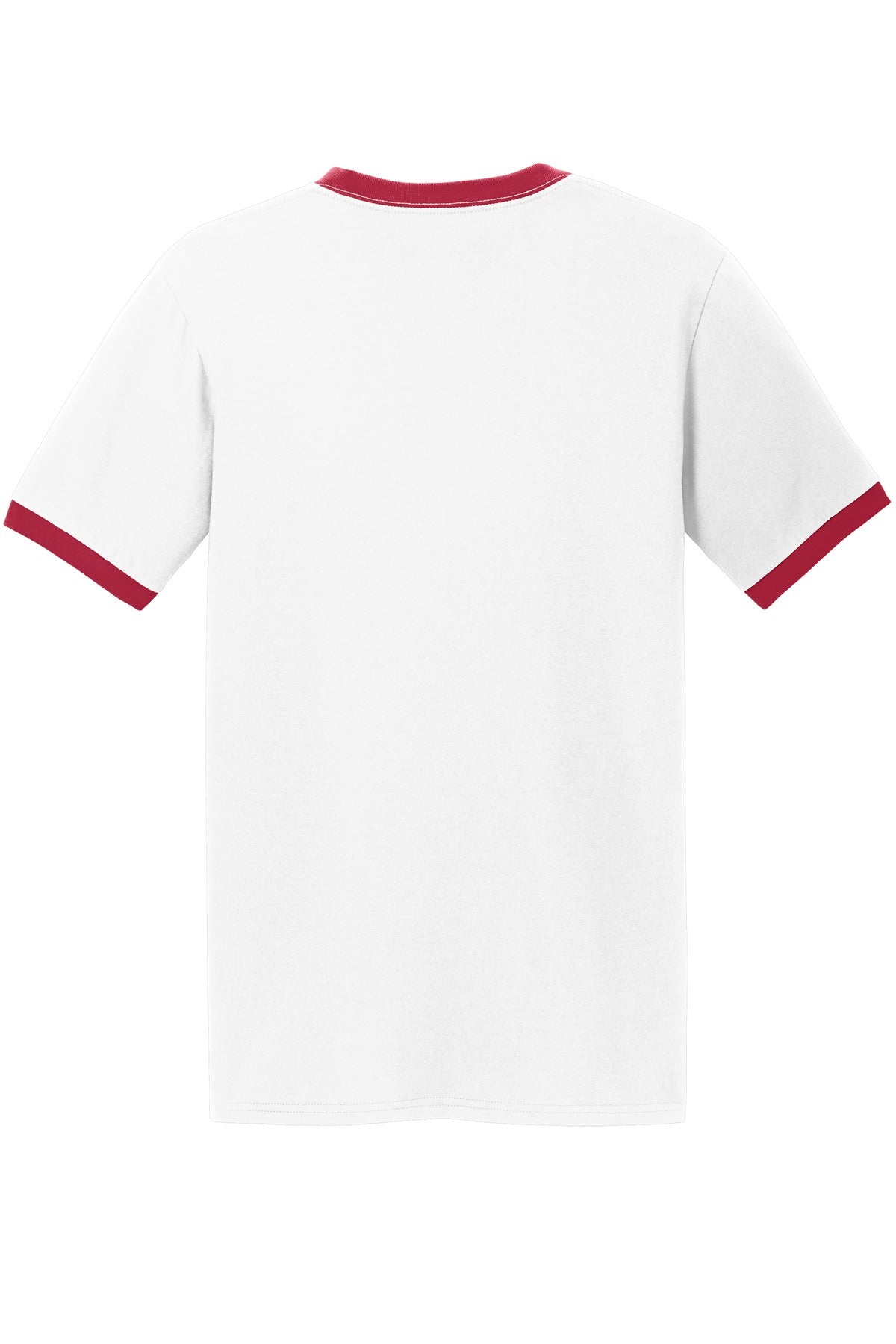 Port & Company Core Cotton Ringer Tee. PC54R