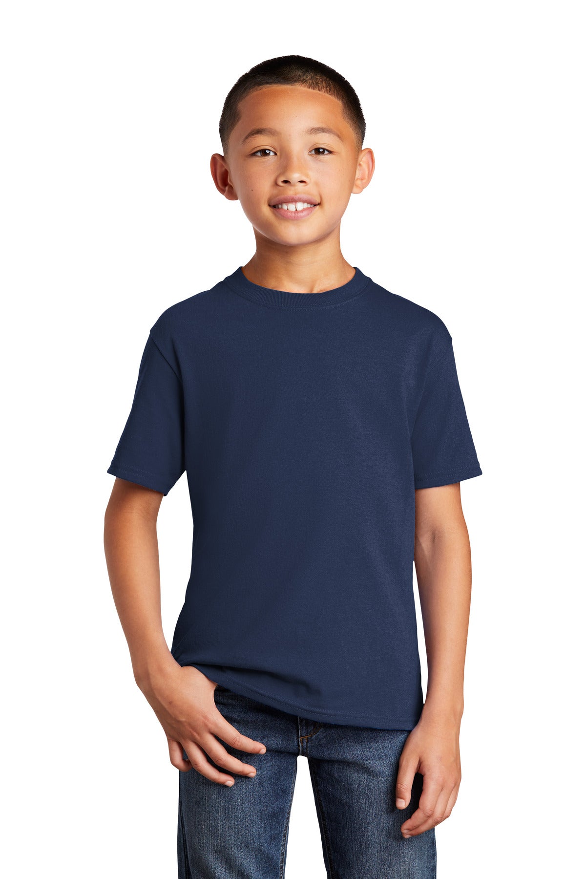 Port & Company Youth Core Cotton DTG Tee PC54YDTG