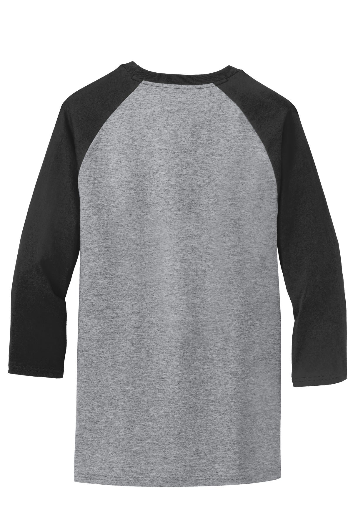 Port & Company Core Blend 3/4-Sleeve Raglan Tee. PC55RS