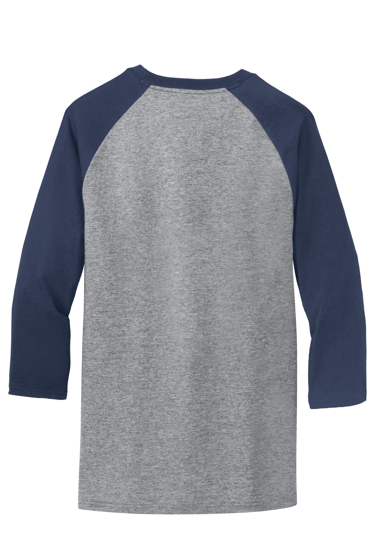 Port & Company Core Blend 3/4-Sleeve Raglan Tee. PC55RS