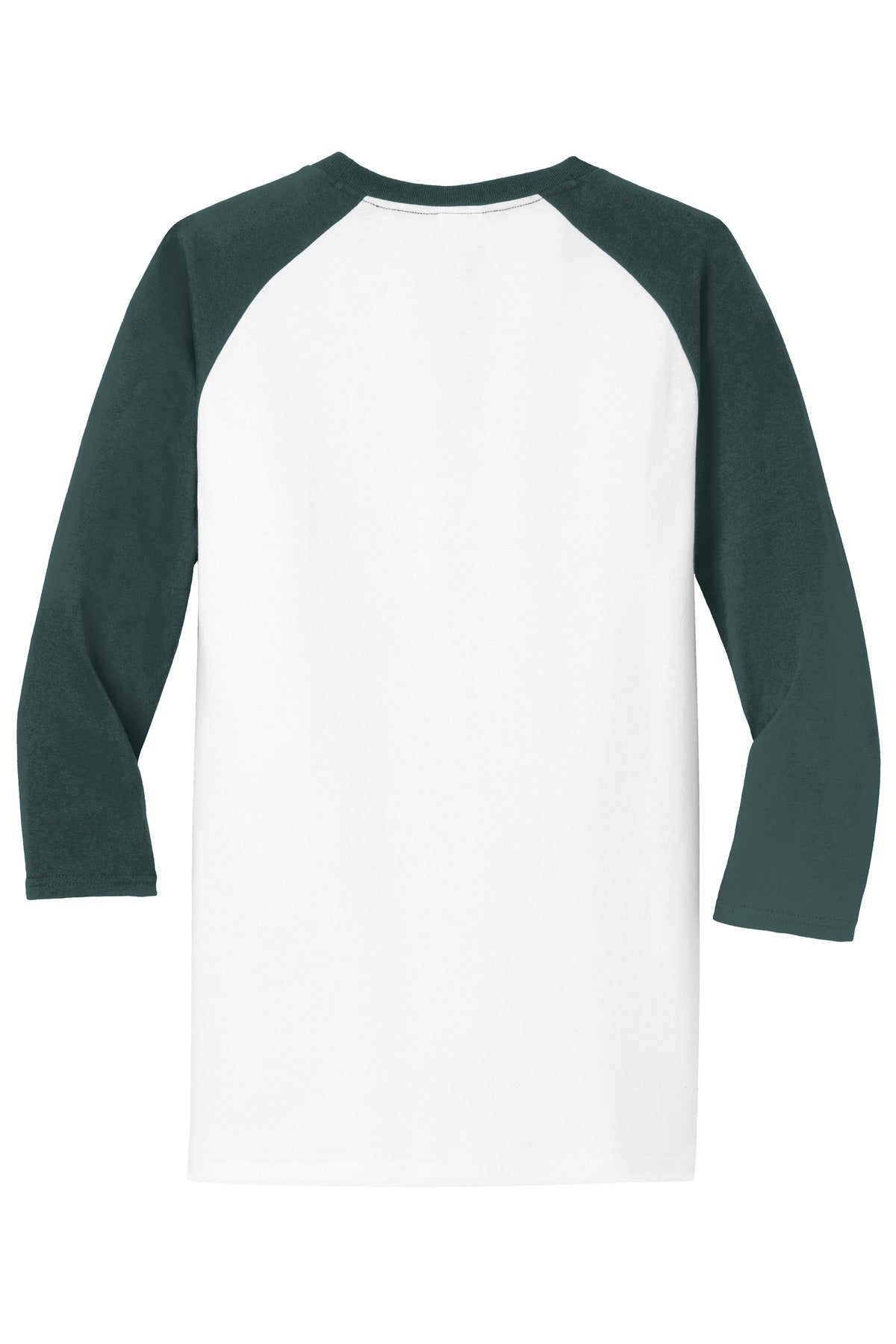 Port & Company Core Blend 3/4-Sleeve Raglan Tee. PC55RS