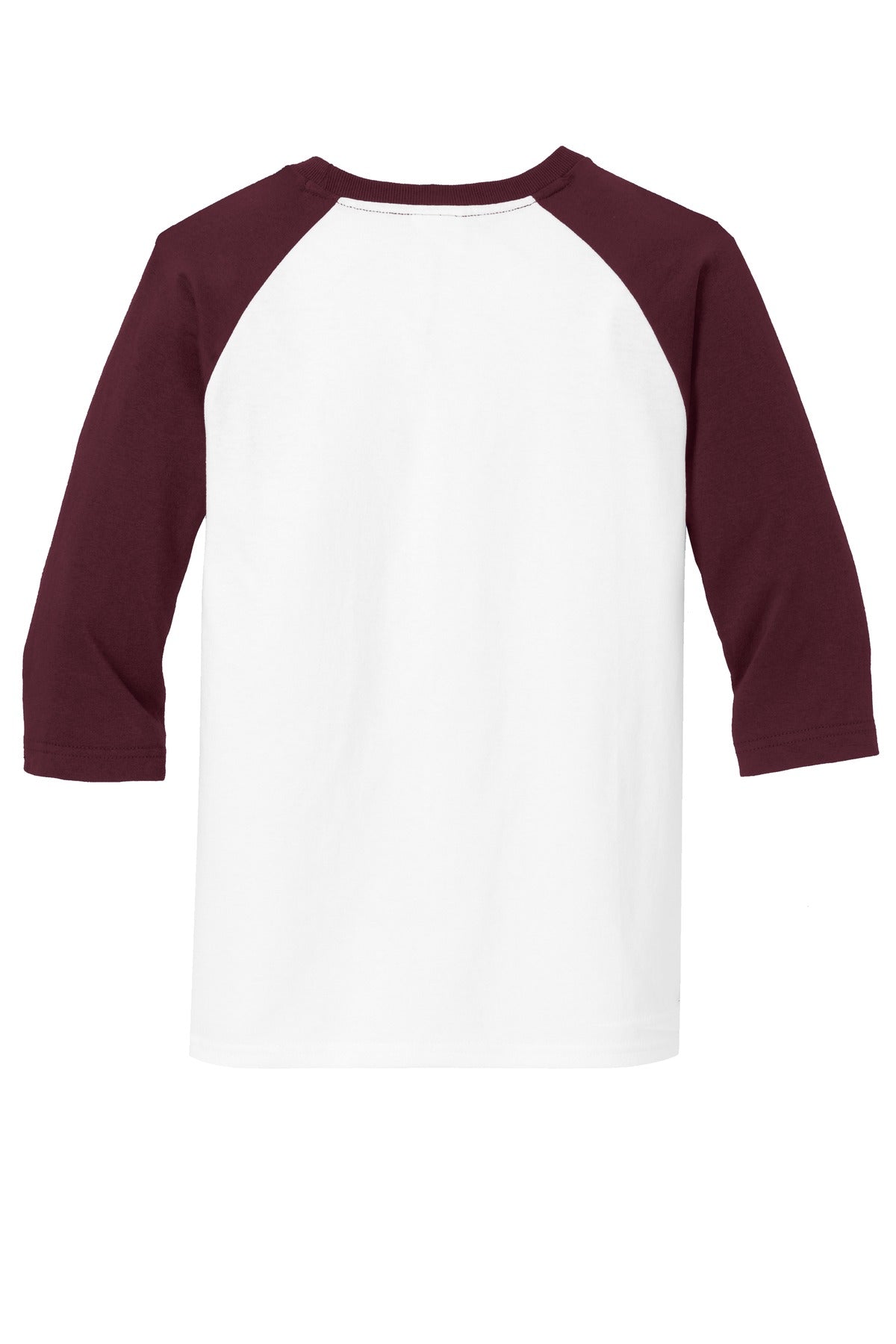 Port & Company Youth Core Blend 3/4-Sleeve Raglan Tee. PC55YRS