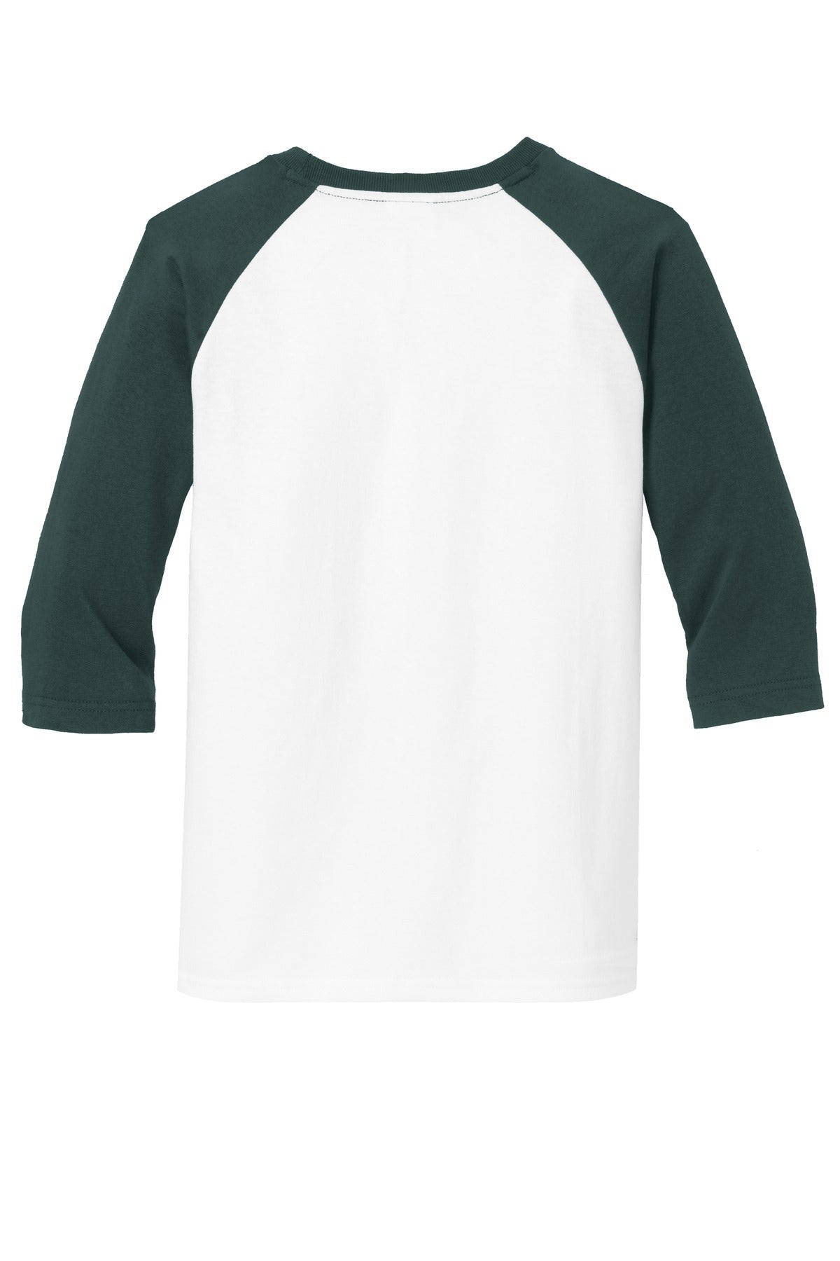 Port & Company Youth Core Blend 3/4-Sleeve Raglan Tee. PC55YRS