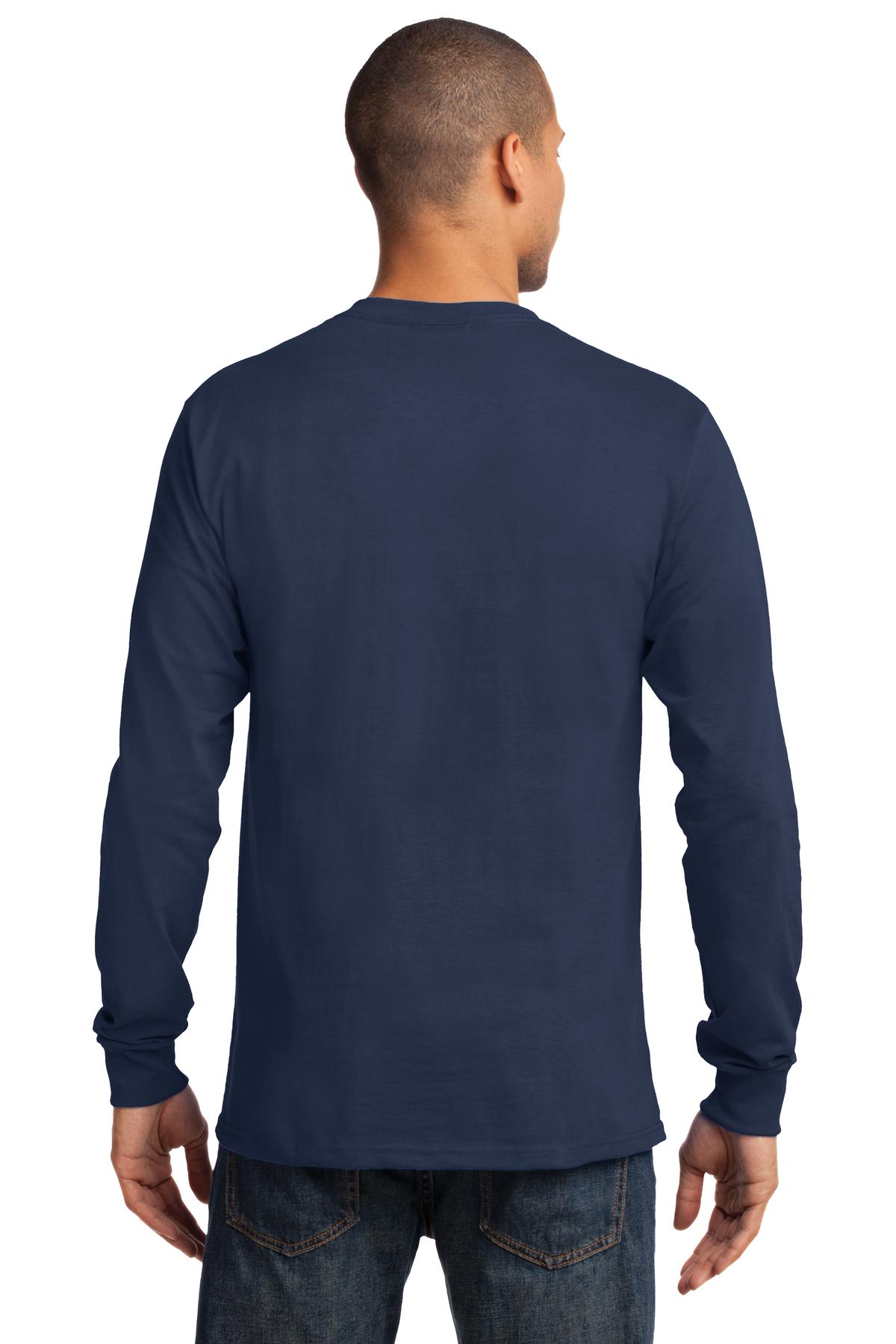 Port & Company - Tall Long Sleeve Essential Tee. PC61LST