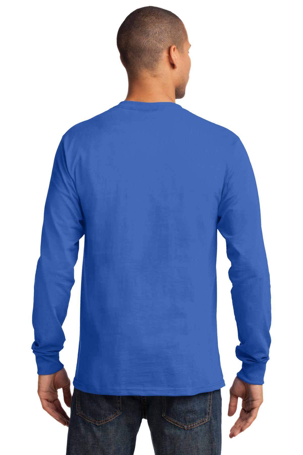 Port & Company - Tall Long Sleeve Essential Tee. PC61LST
