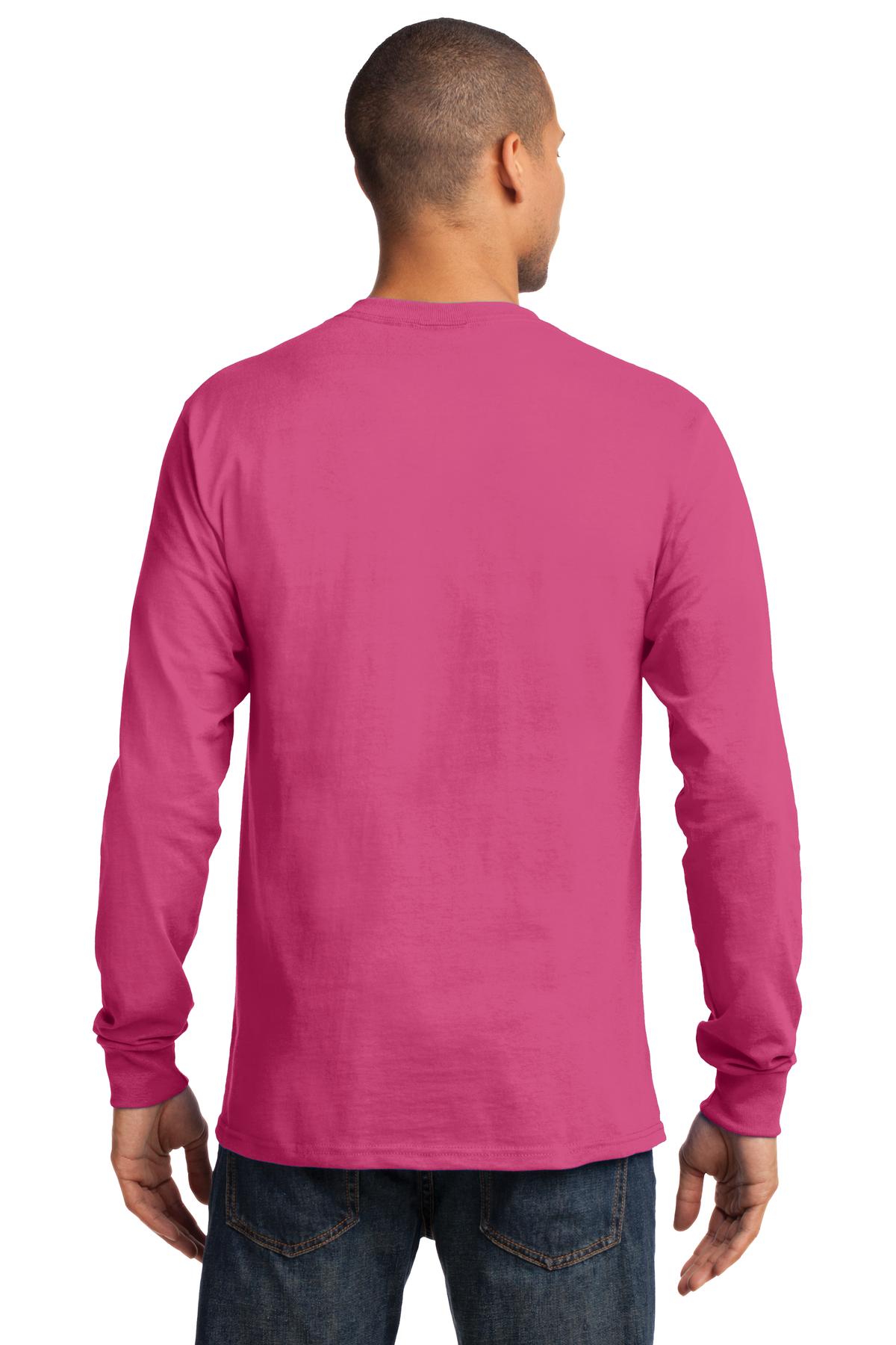 Port & Company - Tall Long Sleeve Essential Tee. PC61LST