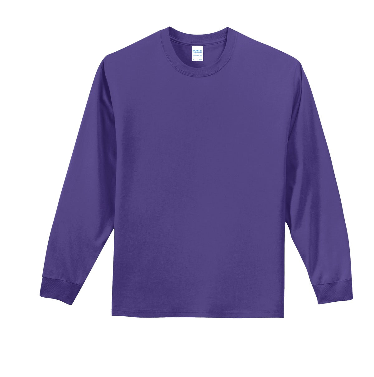 Port & Company - Tall Long Sleeve Essential Tee. PC61LST