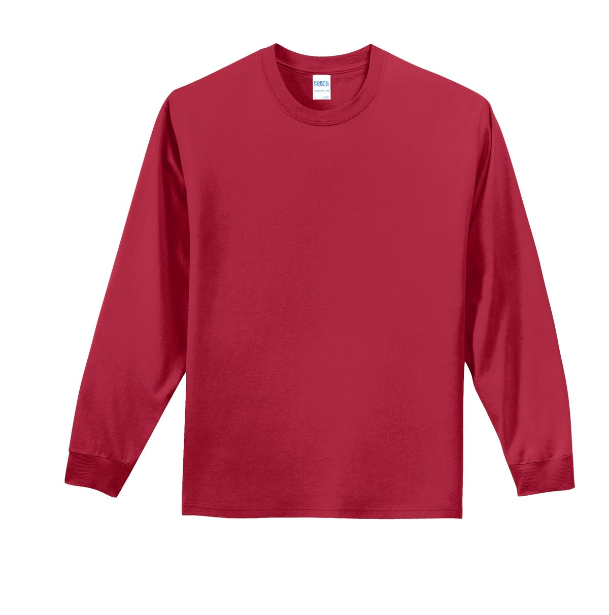 Port & Company - Tall Long Sleeve Essential Tee. PC61LST