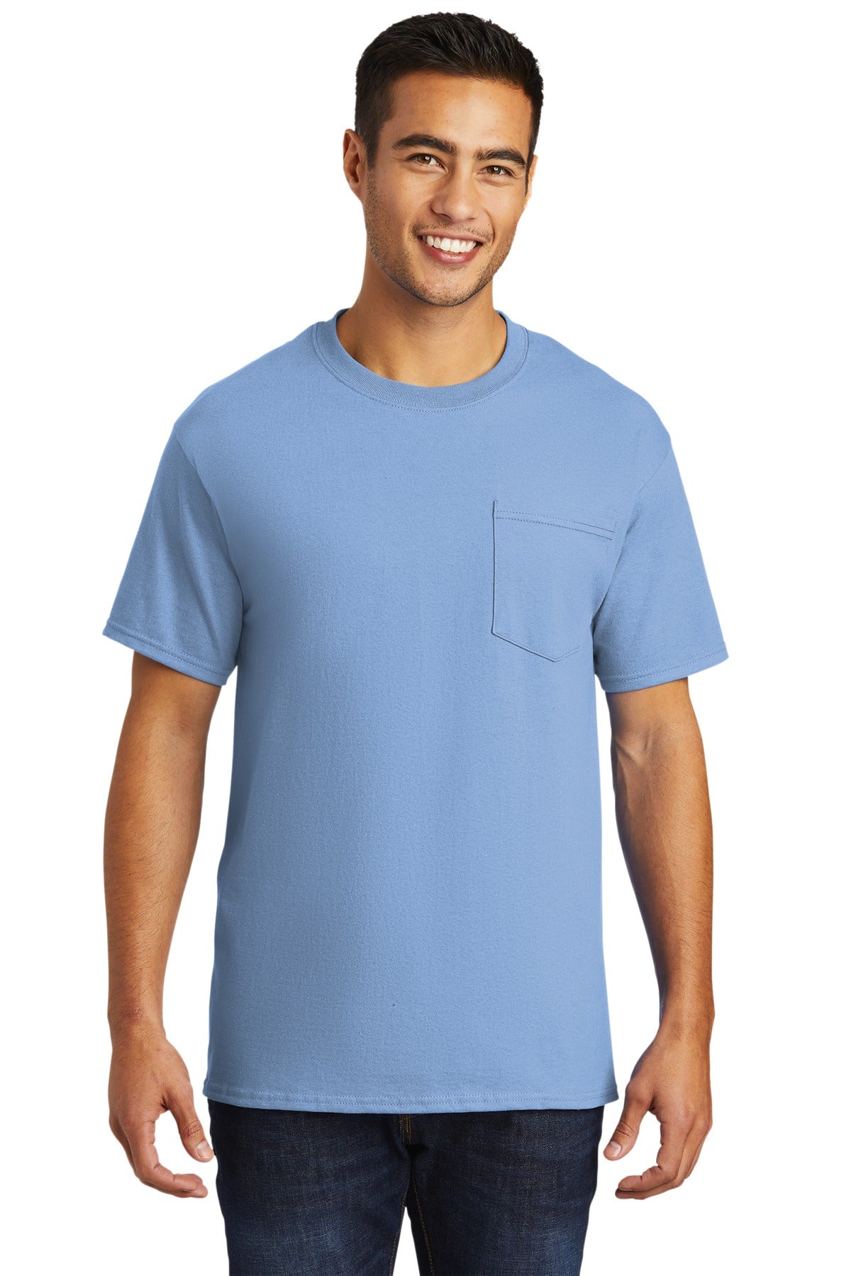 Port & Company - Tall Essential Pocket Tee. PC61PT