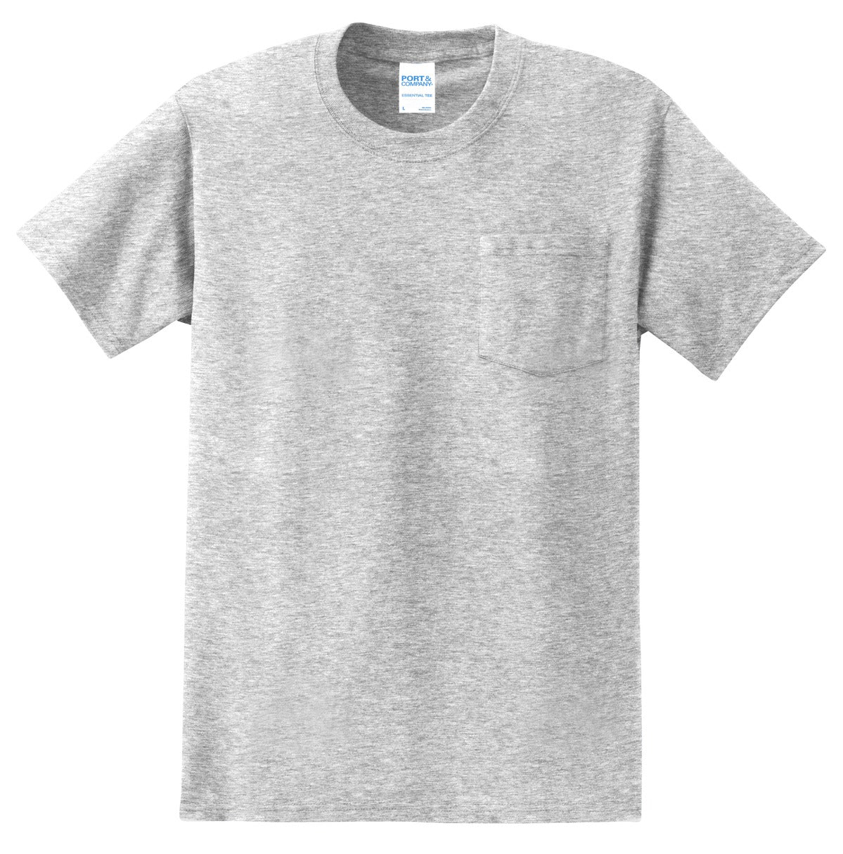 Port & Company - Tall Essential Pocket Tee. PC61PT