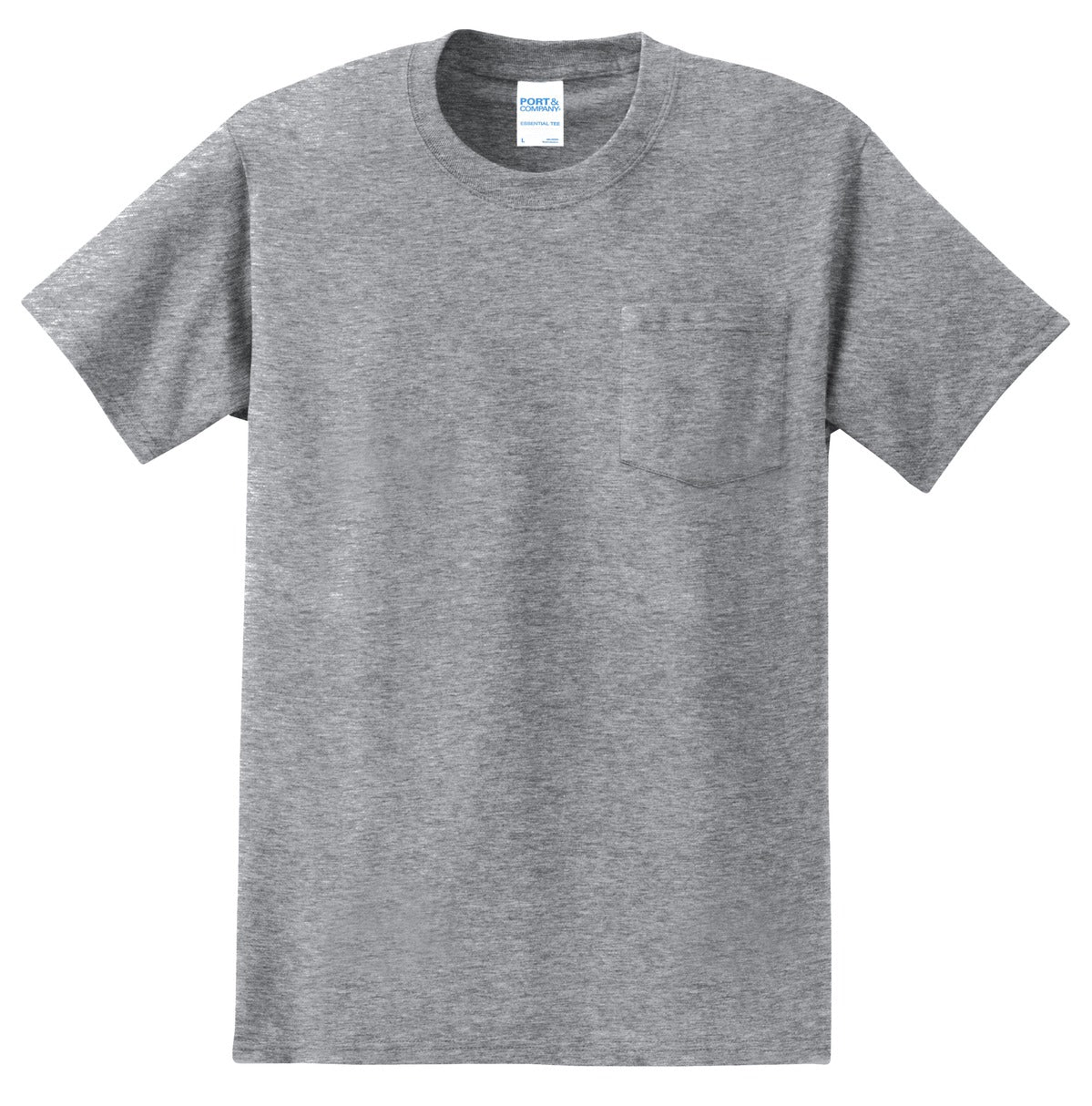 Port & Company - Tall Essential Pocket Tee. PC61PT
