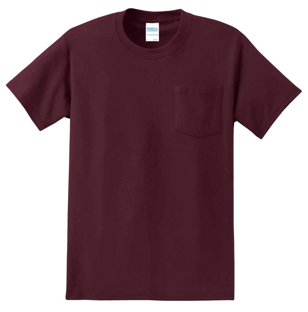 Port & Company - Tall Essential Pocket Tee. PC61PT