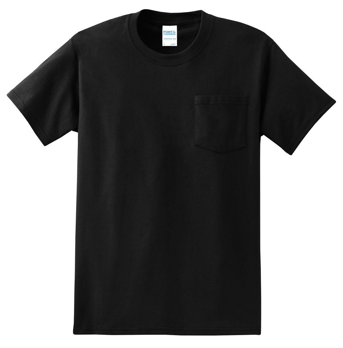 Port & Company - Tall Essential Pocket Tee. PC61PT