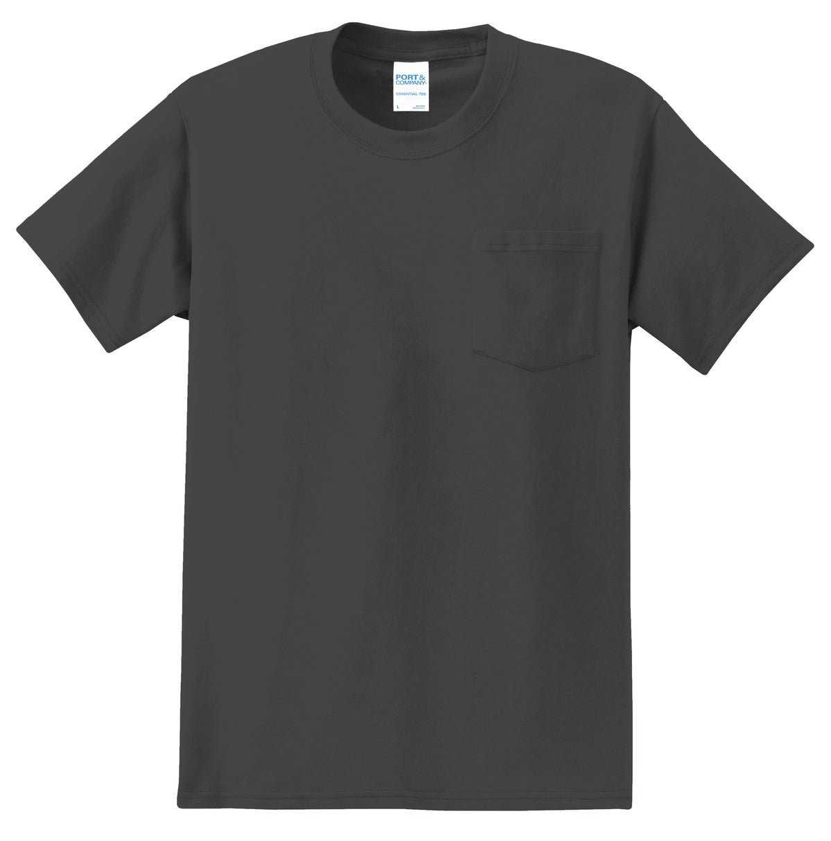Port & Company - Tall Essential Pocket Tee. PC61PT
