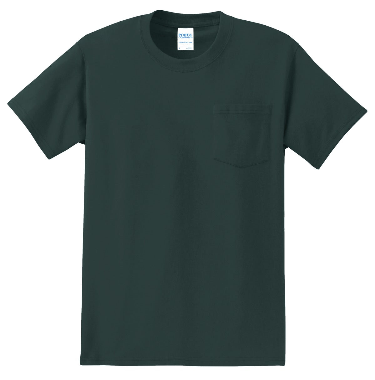 Port & Company - Tall Essential Pocket Tee. PC61PT