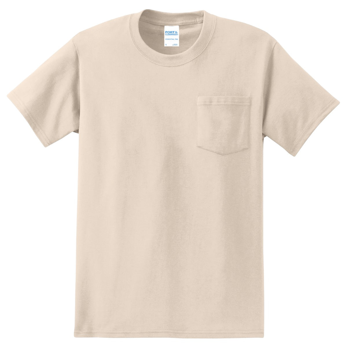Port & Company - Tall Essential Pocket Tee. PC61PT