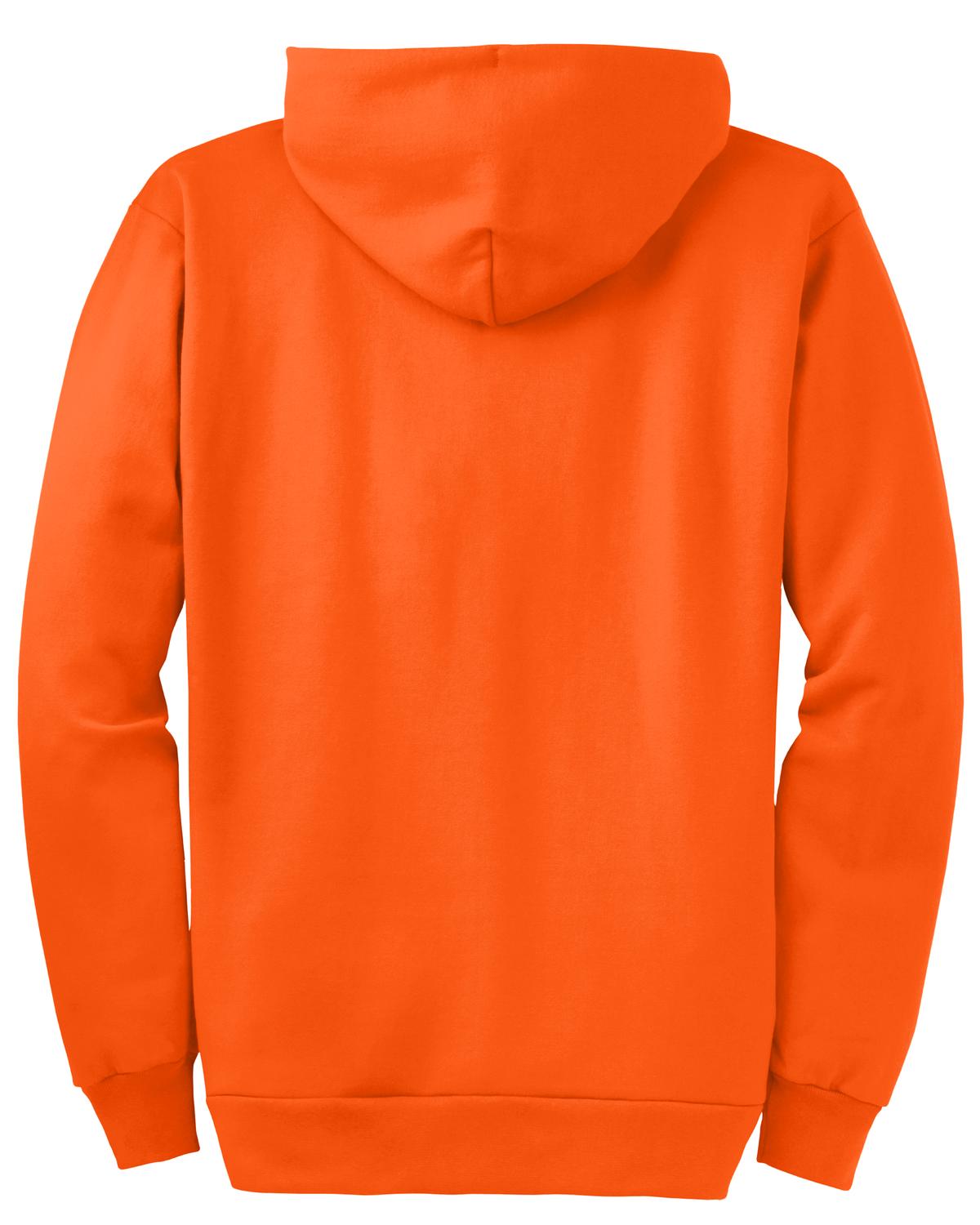 Port & Company Tall Essential Fleece Full-Zip Hooded Sweatshirt. PC90ZHT