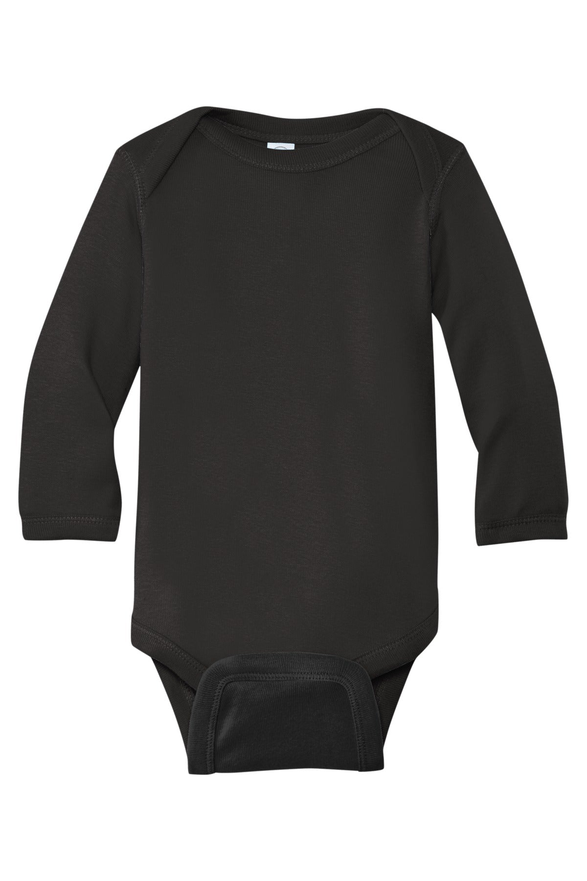Rabbit Skins™ Infant Long Sleeve Baby Rib Bodysuit. RS4411