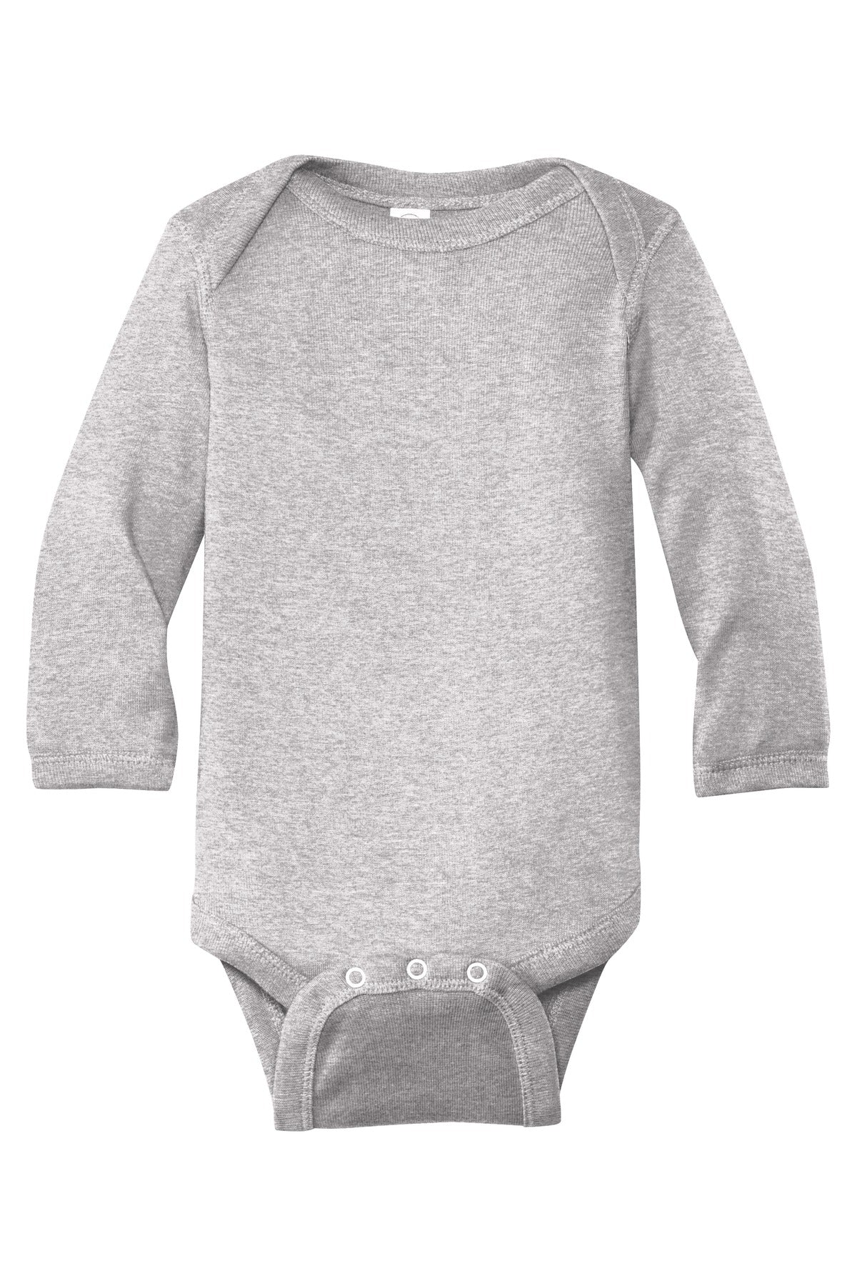 Rabbit Skins™ Infant Long Sleeve Baby Rib Bodysuit. RS4411