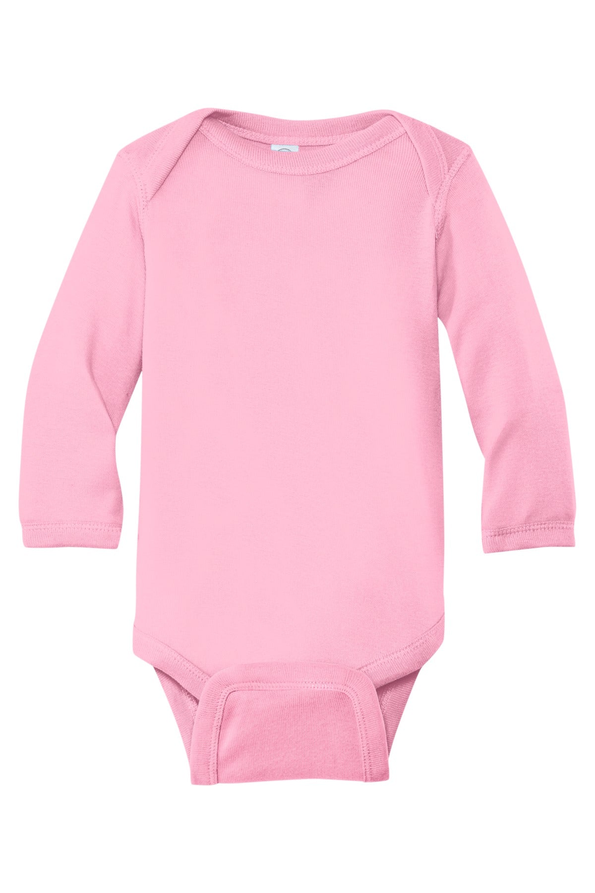Rabbit Skins™ Infant Long Sleeve Baby Rib Bodysuit. RS4411