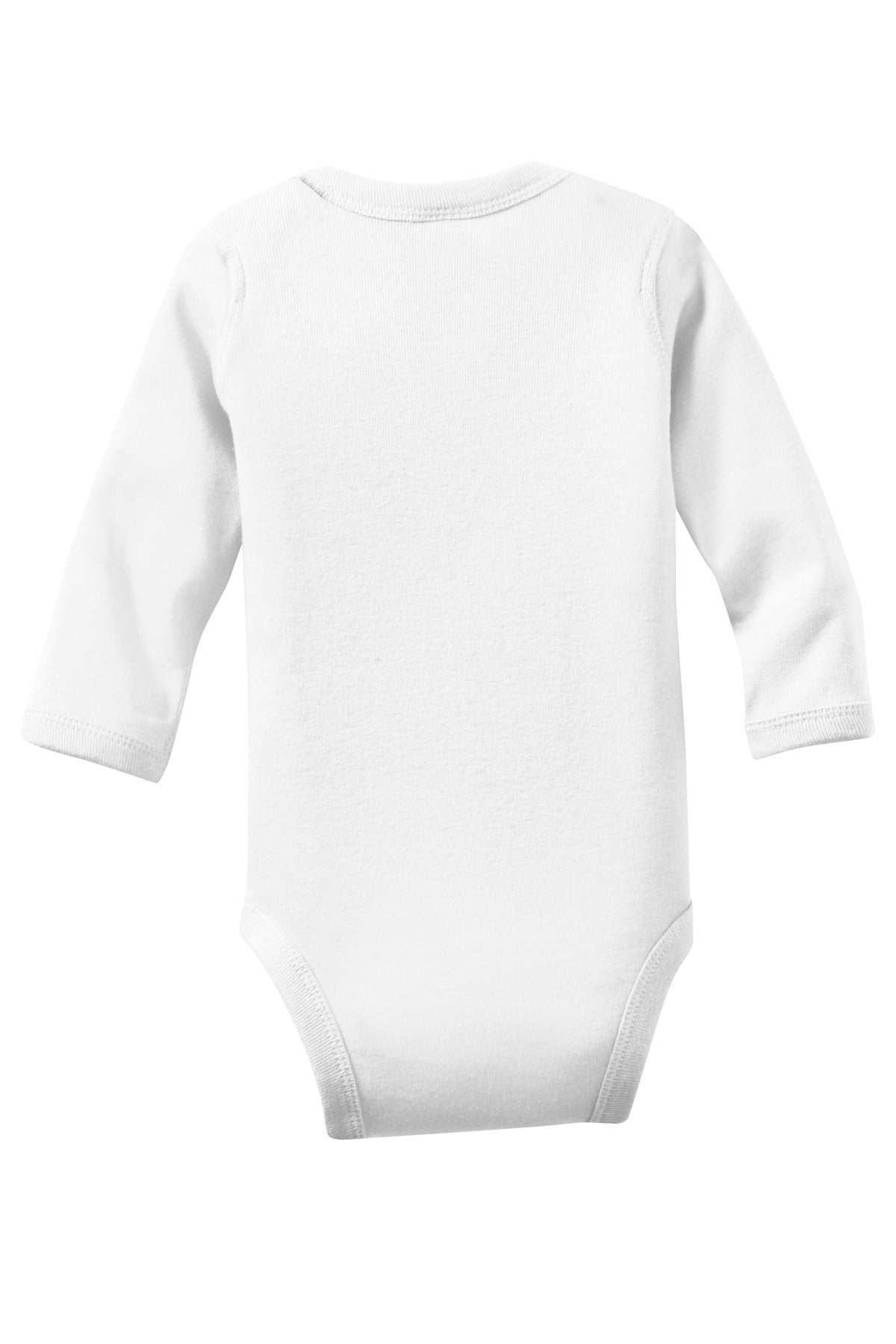 Rabbit Skins™ Infant Long Sleeve Baby Rib Bodysuit. RS4411