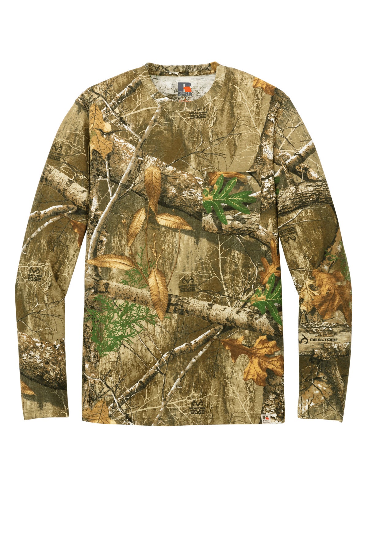 Russell Outdoors™ Realtree Long Sleeve Pocket Tee RU100LSP