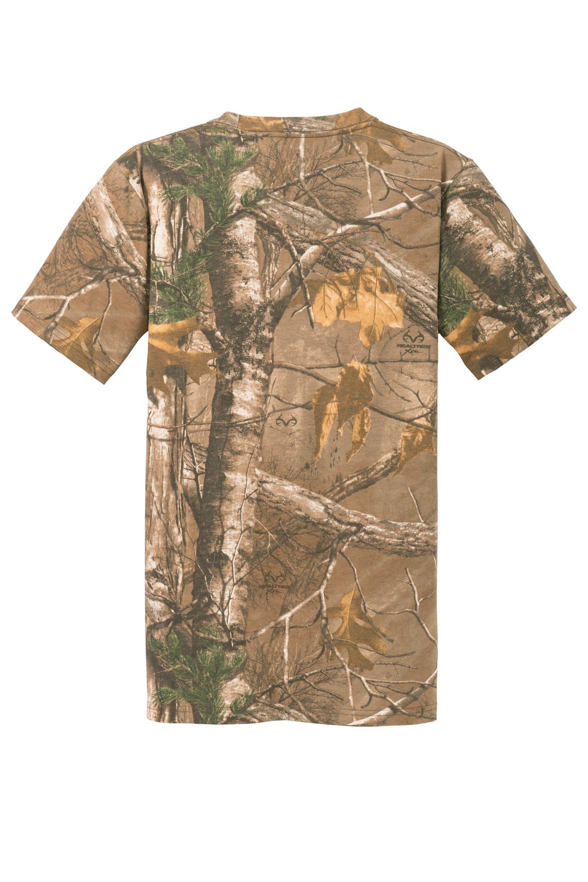 Russell Outdoors - Realtree Explorer 100% Cotton T-Shirt with Pocket. S021R