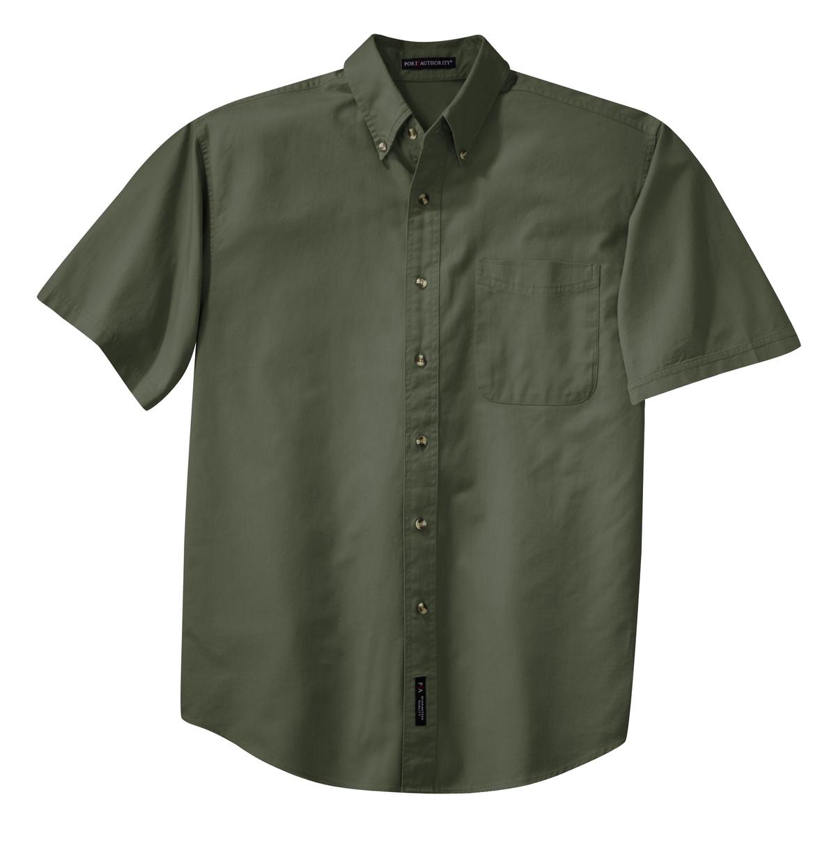 Port Authority Short Sleeve Twill Shirt. S500T
