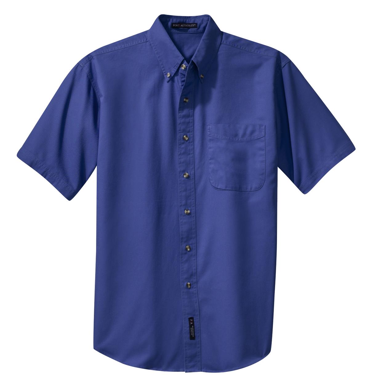 Port Authority Short Sleeve Twill Shirt. S500T