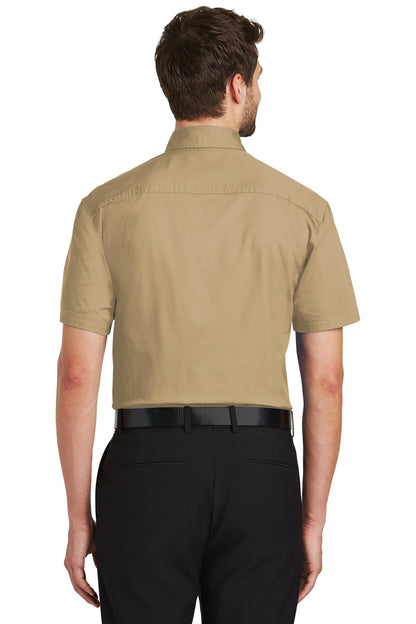 Port Authority Short Sleeve Twill Shirt. S500T