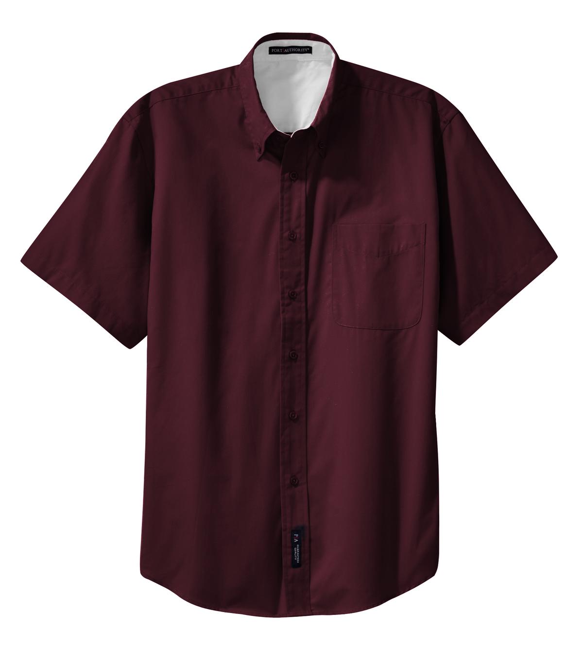 Port Authority Tall Short Sleeve Easy Care Shirt. TLS508