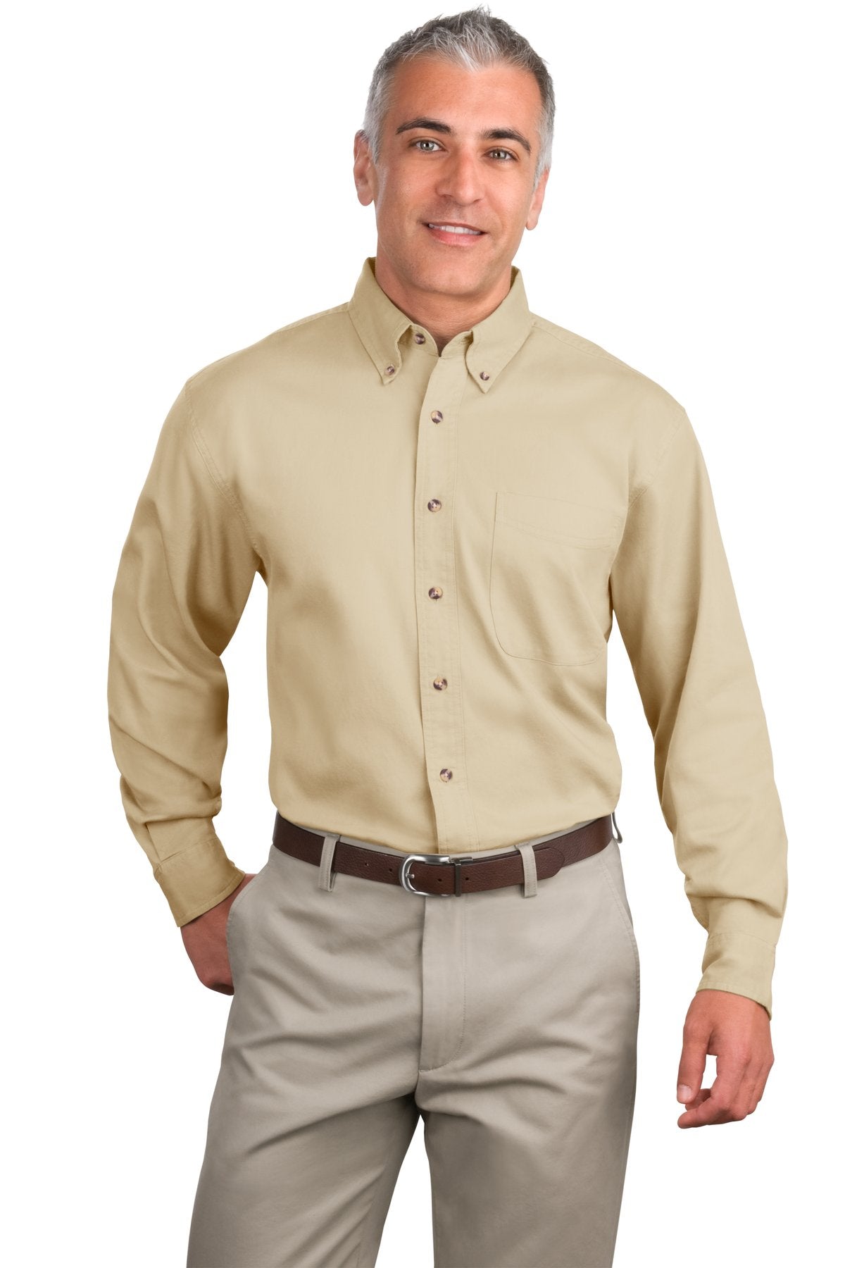 Port Authority Tall Long Sleeve Twill Shirt. TLS600T