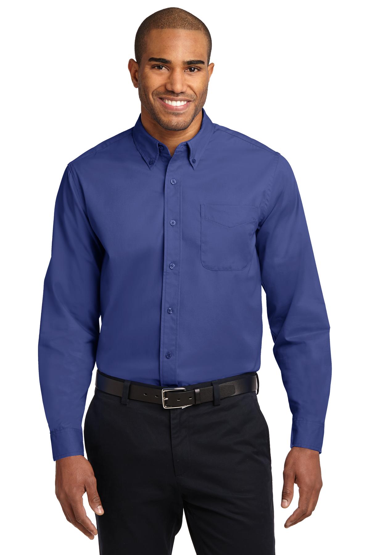 Port Authority Extended Size Long Sleeve Easy Care Shirt. S608ES