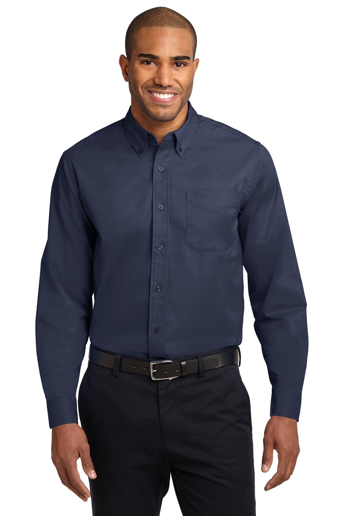 Port Authority Extended Size Long Sleeve Easy Care Shirt. S608ES