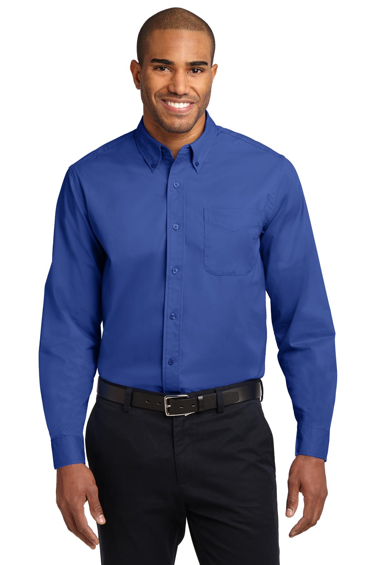 Port Authority Extended Size Long Sleeve Easy Care Shirt. S608ES