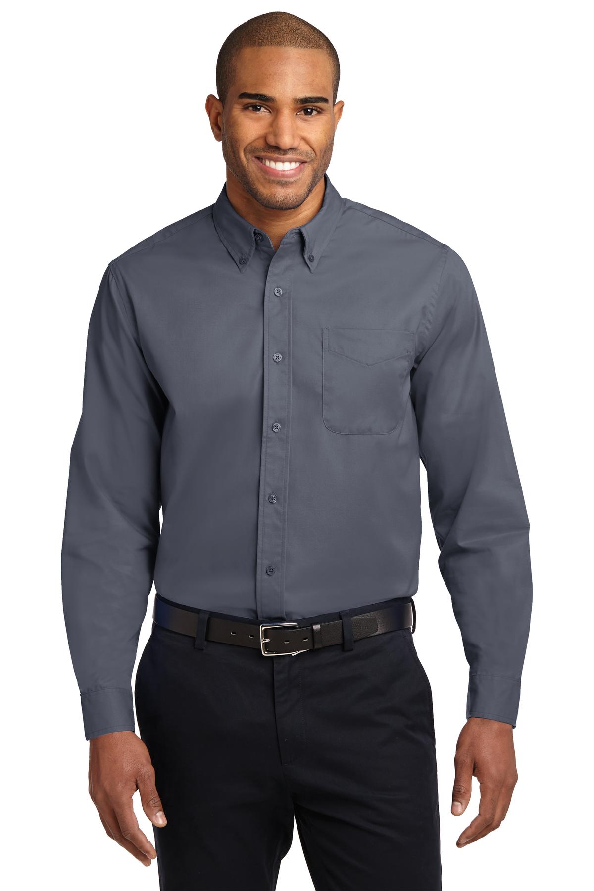 Port Authority Extended Size Long Sleeve Easy Care Shirt. S608ES