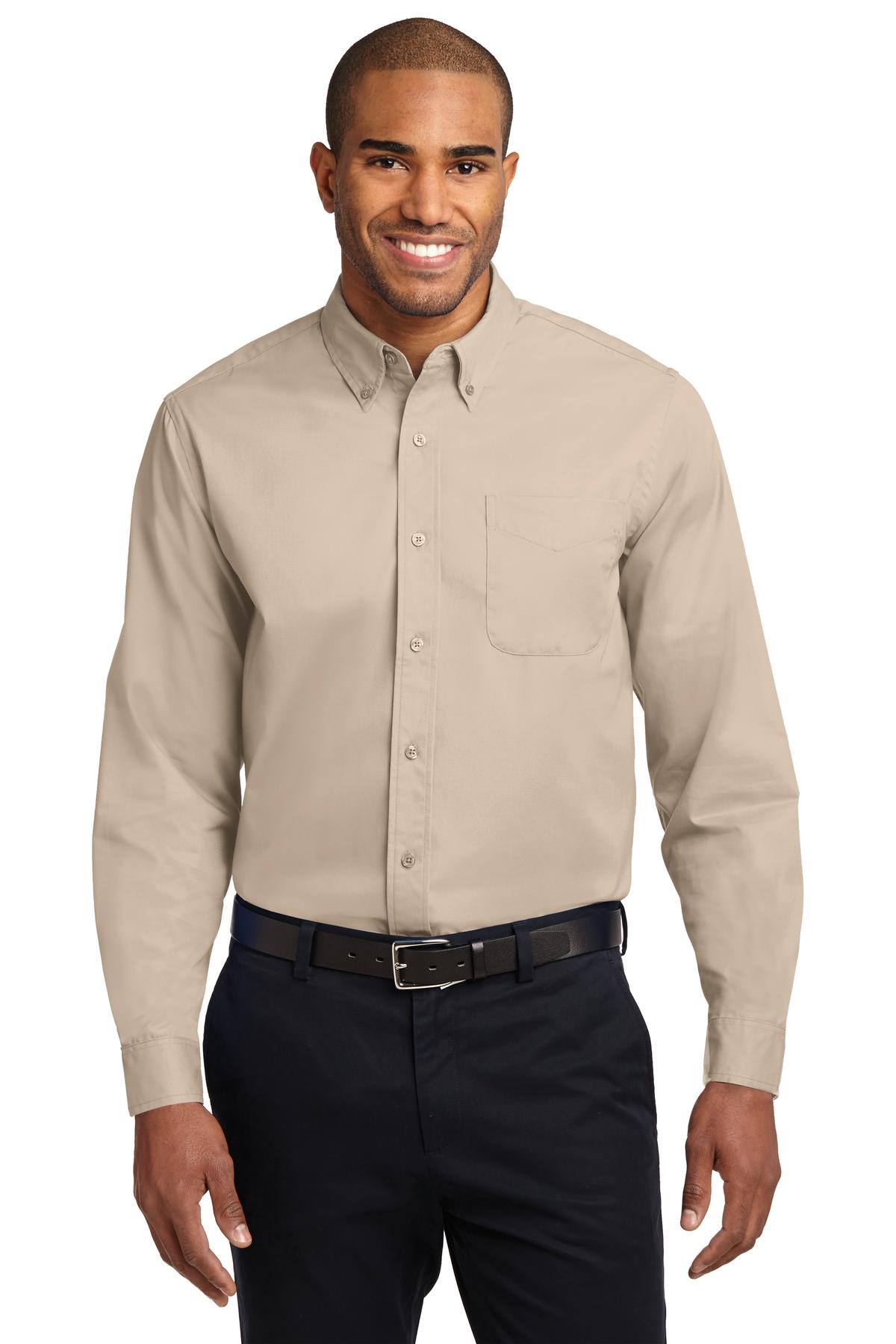 Port Authority Extended Size Long Sleeve Easy Care Shirt. S608ES