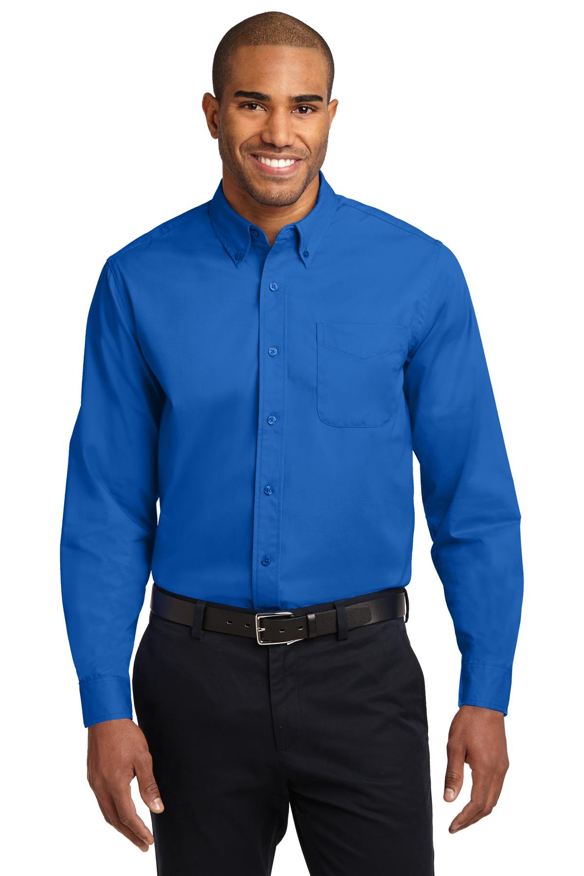 Port Authority Extended Size Long Sleeve Easy Care Shirt. S608ES