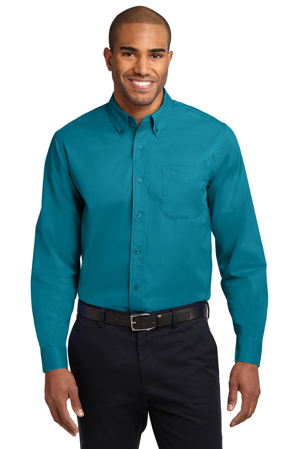 Port Authority Extended Size Long Sleeve Easy Care Shirt. S608ES
