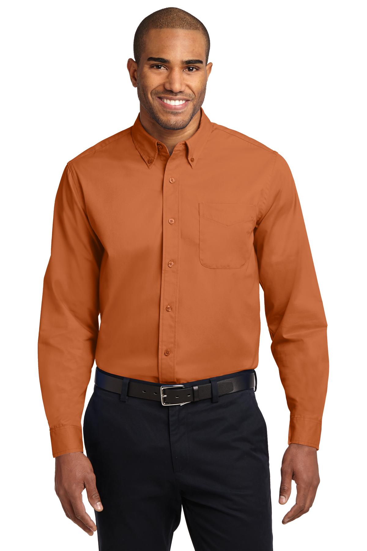 Port Authority Extended Size Long Sleeve Easy Care Shirt. S608ES