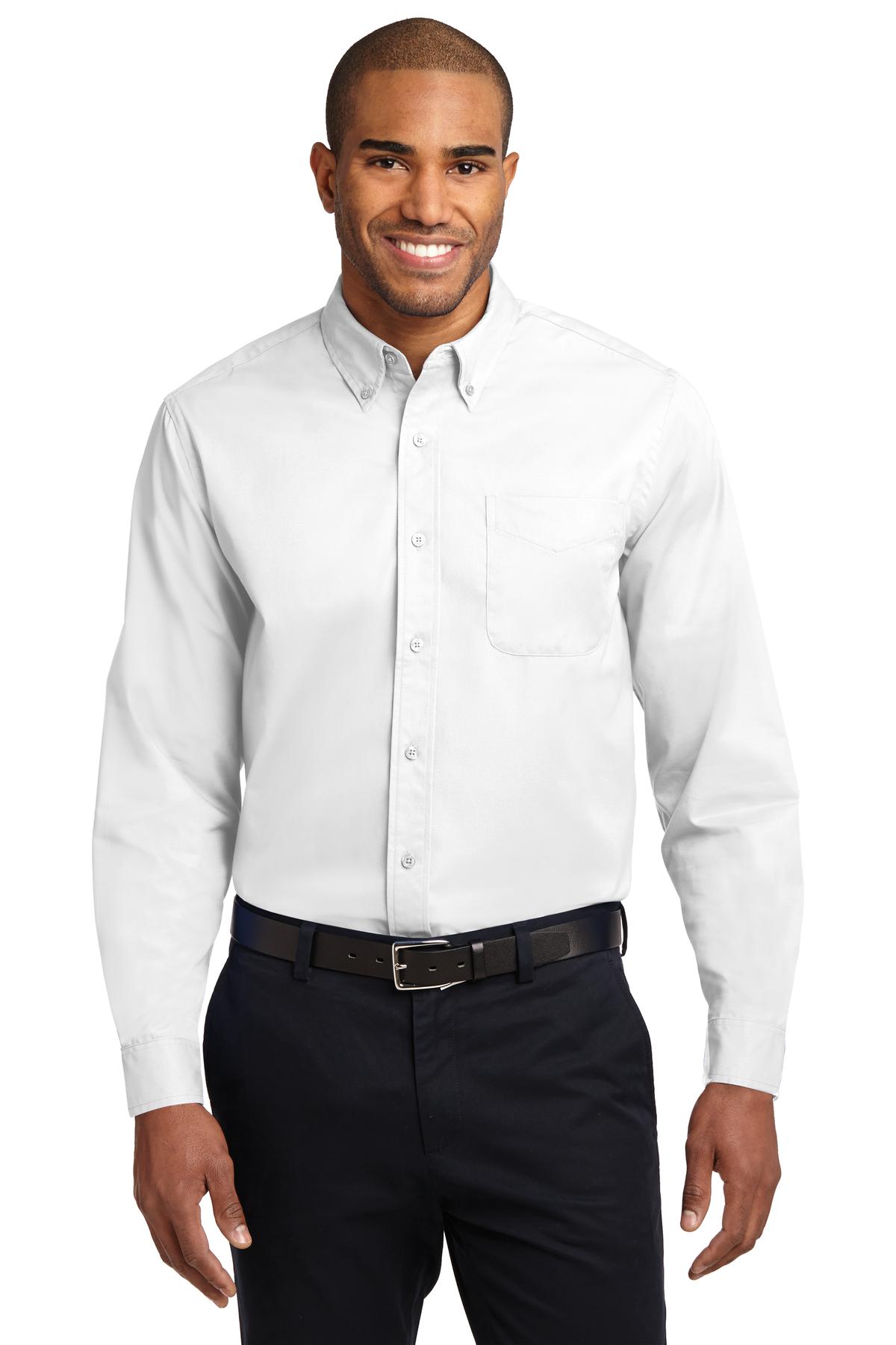 Port Authority Extended Size Long Sleeve Easy Care Shirt. S608ES