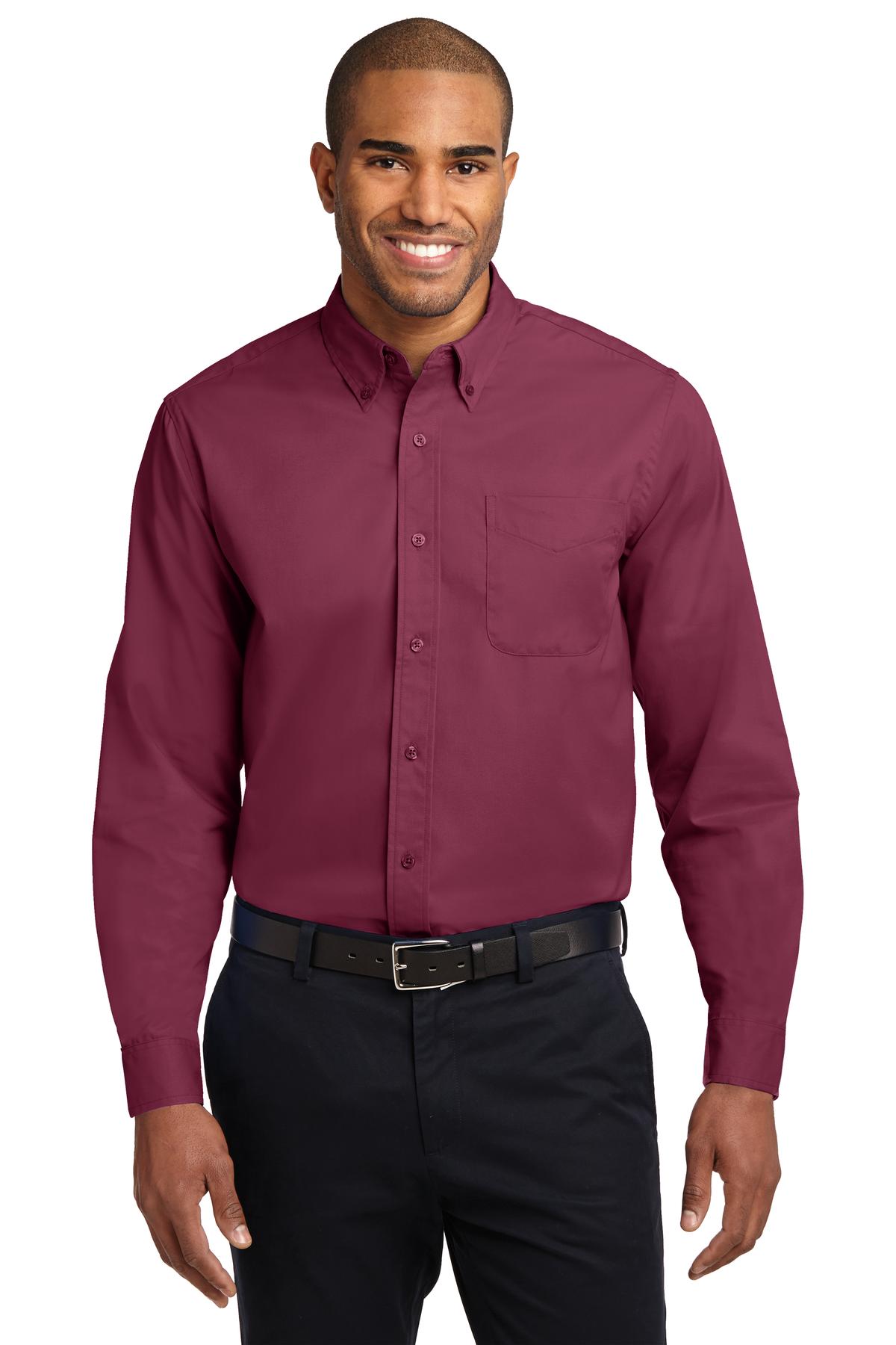 Port Authority Long Sleeve Easy Care Shirt. S608