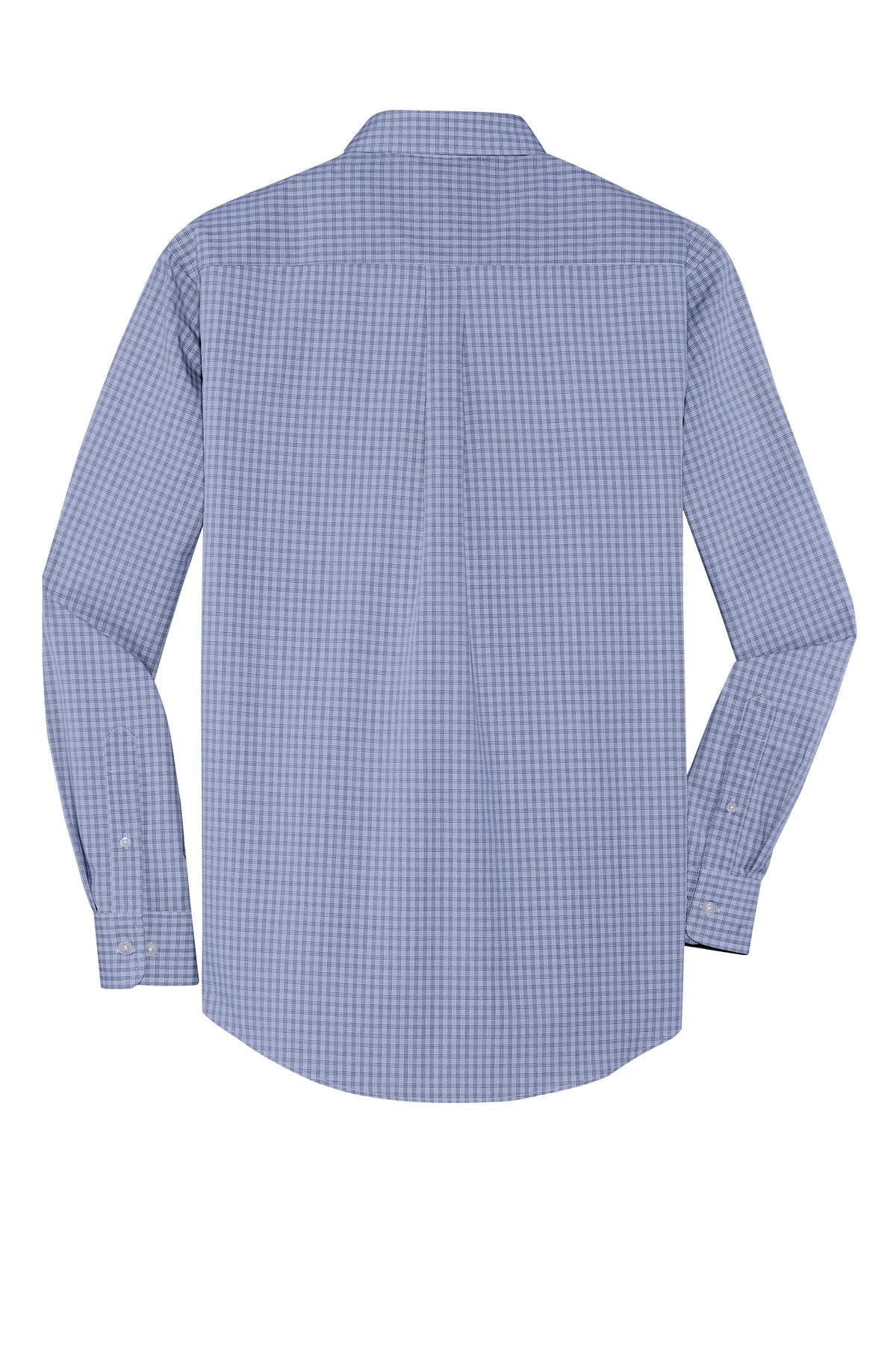 Port Authority Plaid Pattern Easy Care Shirt. S639