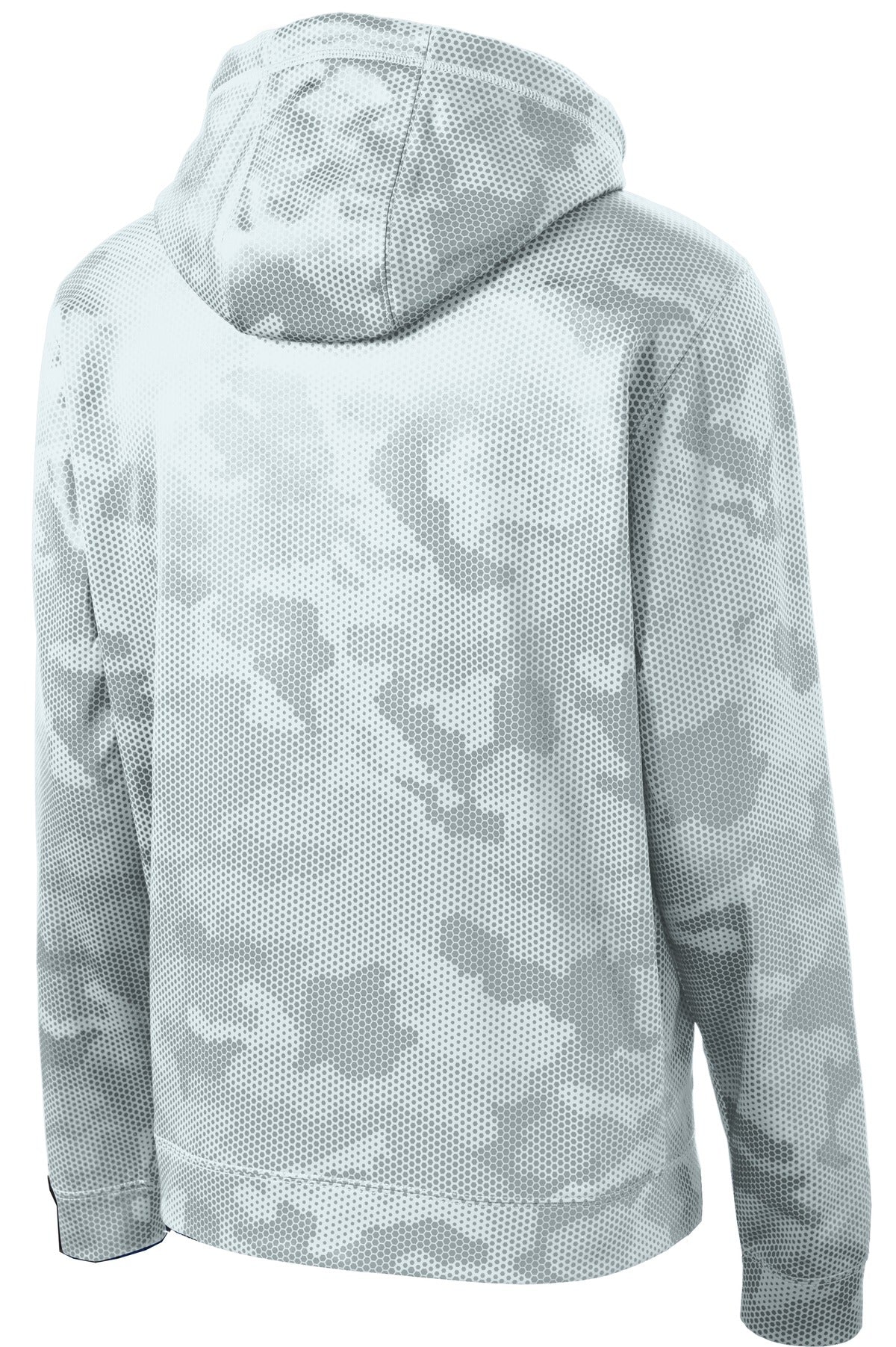 Sport-Tek Sport-Wick CamoHex Fleece Hooded Pullover. ST240