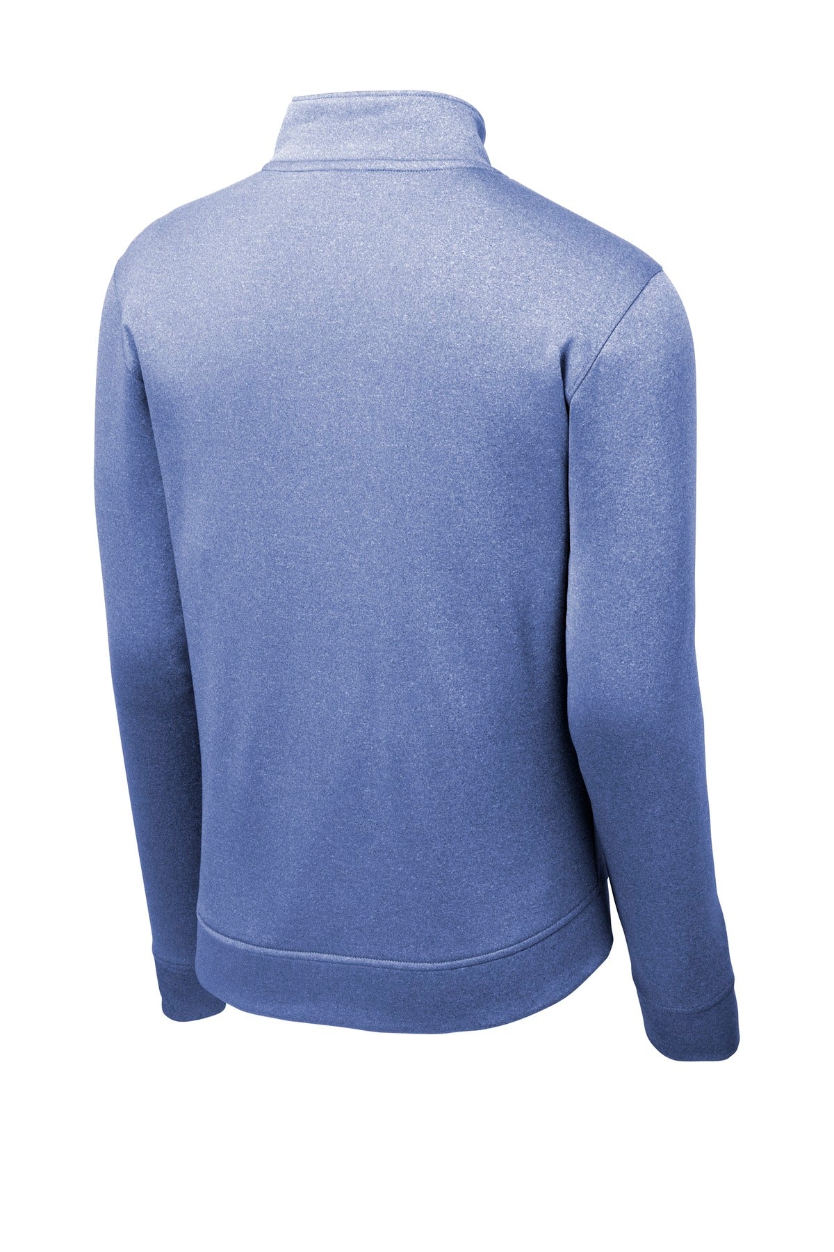 Sport-Tek PosiCharge Sport-Wick Heather Fleece 1/4-Zip Pullover. ST263